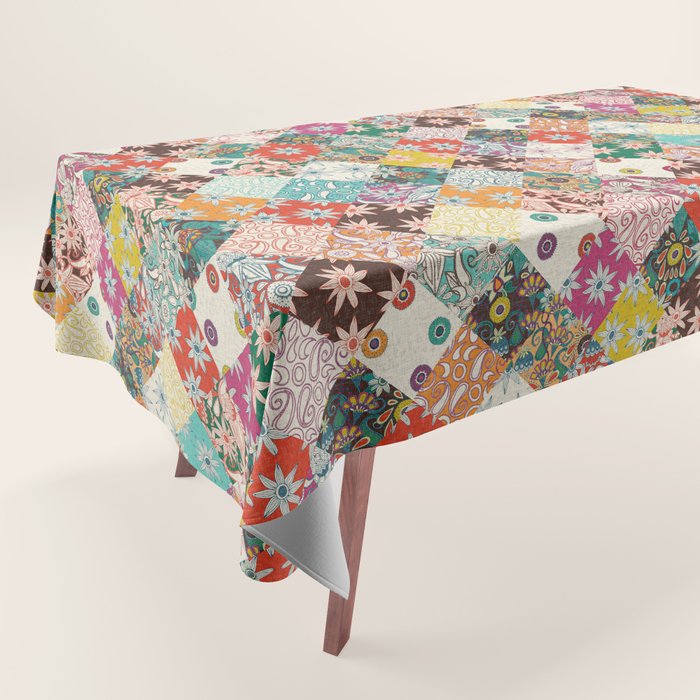 sarilmak patchwork Tablecloth Gallery Image 1