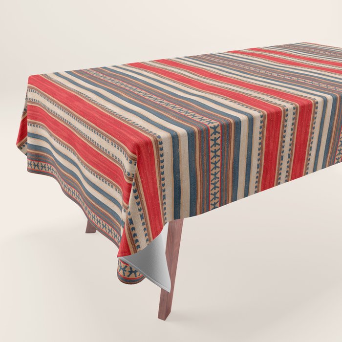 Bohemian Tapestry: Timeless Moroccan Heritage Fabrics Tablecloth Gallery Image 1