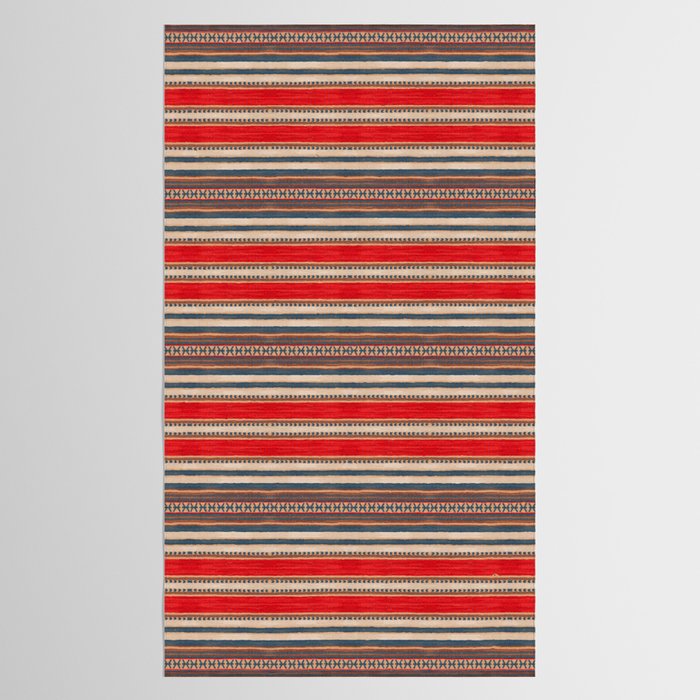 Bohemian Tapestry: Timeless Moroccan Heritage Fabrics Tablecloth Gallery Image 2