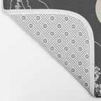 Mountain Trees Dark Bath Mat Gallery Image 2
