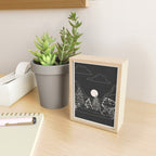 Mountain Trees Dark Mini Art Print Gallery Image 2