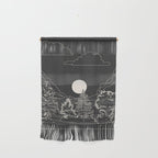 Mountain Trees Dark Wall Hanging Gallery Image 1