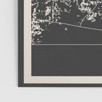 Mountain Trees Dark Poster Gallery Image 3