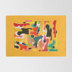 Modern Abstract Shapes 15 Rug Gallery Image 2