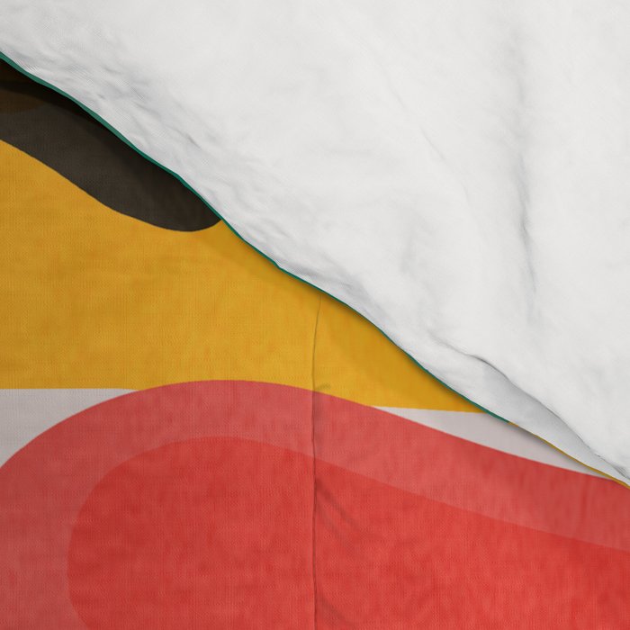 Modern Abstract Shapes 15 Comforter Gallery Image 4
