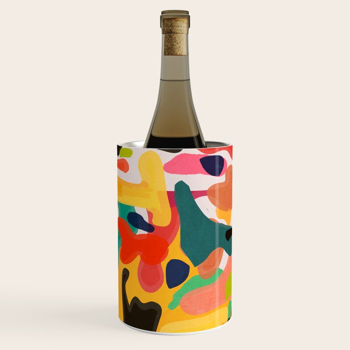 Modern Abstract Shapes 15 Wine Chiller Gallery Image 1