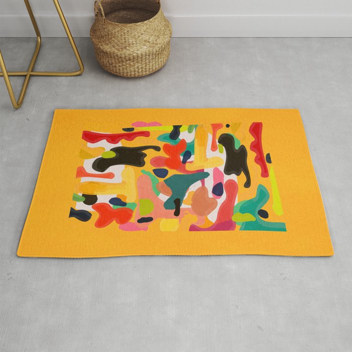 Modern Abstract Shapes 15 Rug Gallery Image 1