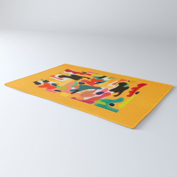 Modern Abstract Shapes 15 Rug Gallery Image 3