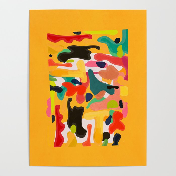Modern Abstract Shapes 15 Poster Gallery Image 4