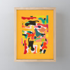 Modern Abstract Shapes 15 Mini Art Print Gallery Image 1