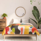 Modern Abstract Shapes 15 Comforter Gallery Image 3