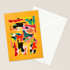 Modern Abstract Shapes 15 Stationery Card Gallery Image 2