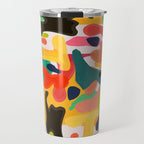 Modern Abstract Shapes 15 Travel Mug Gallery Image 1