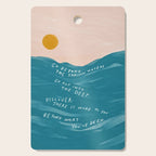 "Go Beyond The Shallow Waters.." Cutting Board Gallery Image 1