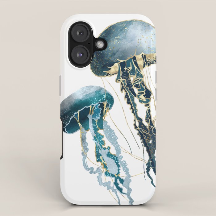 Metallic Jellyfish V-Custom iPhone Case Gallery Image 1