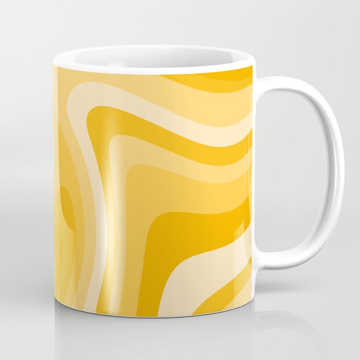 Abstract Wavy Stripes LXXXVI Coffee Mug Gallery Image 1