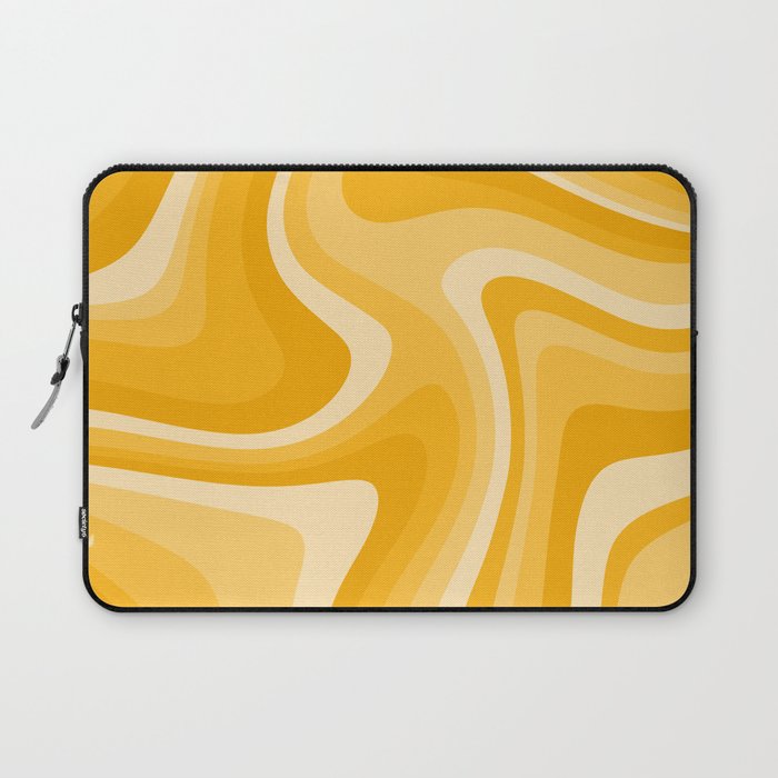 Abstract Wavy Stripes LXXXVI Laptop Sleeve Gallery Image 1