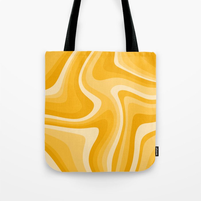 Abstract Wavy Stripes LXXXVI Tote Bag Gallery Image 1