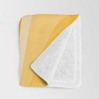 Abstract Wavy Stripes LXXXVI Throw Blanket Gallery Image 3