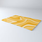 Abstract Wavy Stripes LXXXVI Rug Gallery Image 3