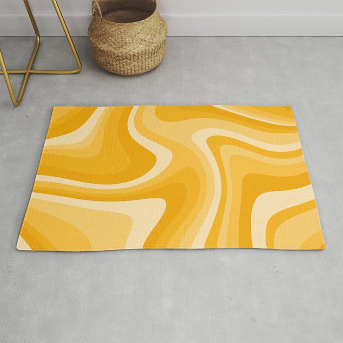 Abstract Wavy Stripes LXXXVI Rug Gallery Image 1