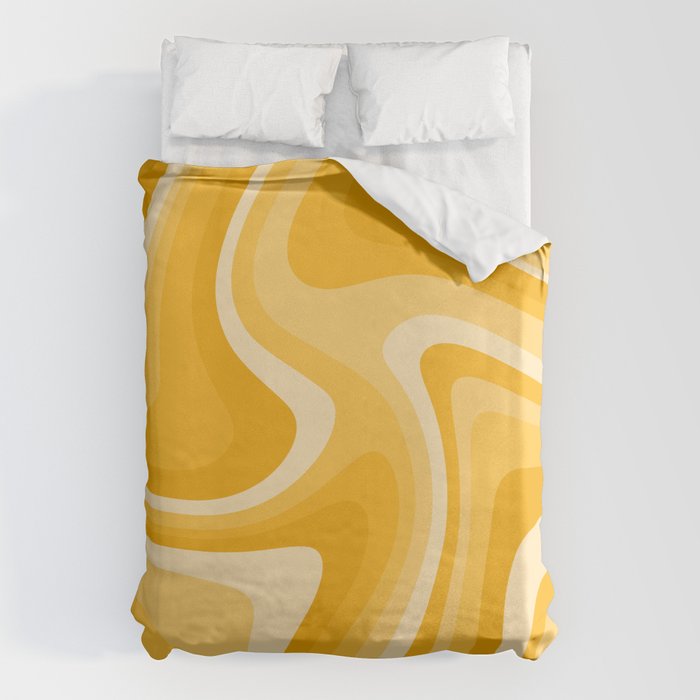 Abstract Wavy Stripes LXXXVI Duvet Cover Gallery Image 6