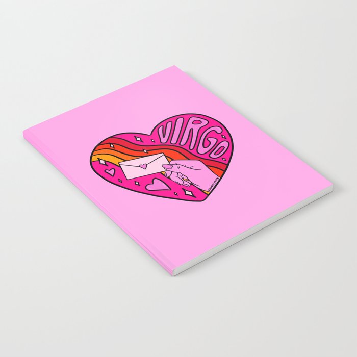 Virgo Valentine Notebook Gallery Image 1