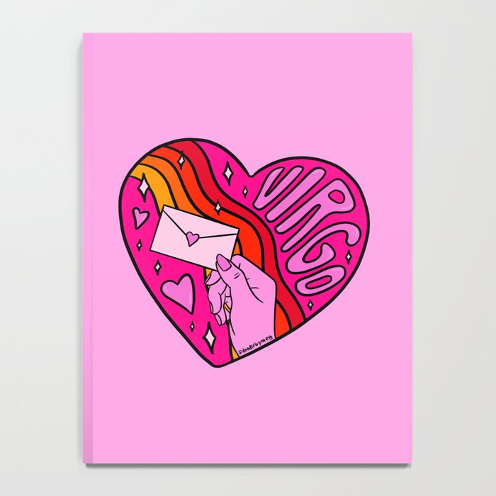 Virgo Valentine Notebook Gallery Image 4