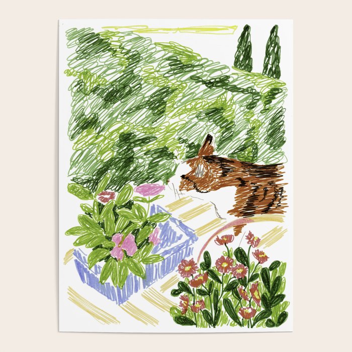 Curious Cat Poster Gallery Image 4