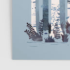 The Birches (in Blue) Poster Gallery Image 3