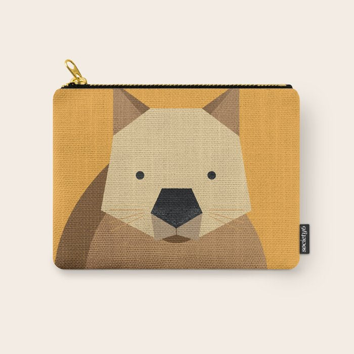Whimsy Wombat Carry All Pouch Gallery Image 1