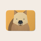 Whimsy Wombat Bath Mat Gallery Image 1