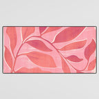 Dancing Queen - Pink Botanical Desk Mat Gallery Image 3