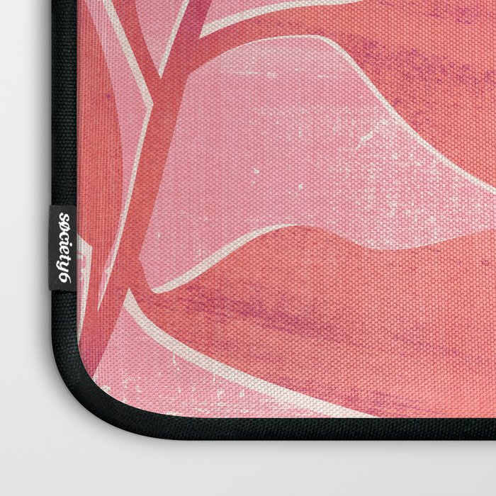 Dancing Queen - Pink Botanical Laptop Sleeve Gallery Image 3