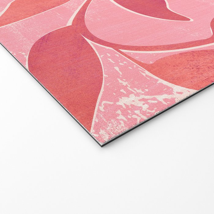 Dancing Queen - Pink Botanical Welcome Mat Gallery Image 2