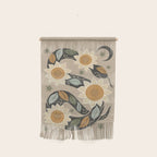 Snake and Sunflowers - Harvest Colors Wall Hanging Gallery Image 1
