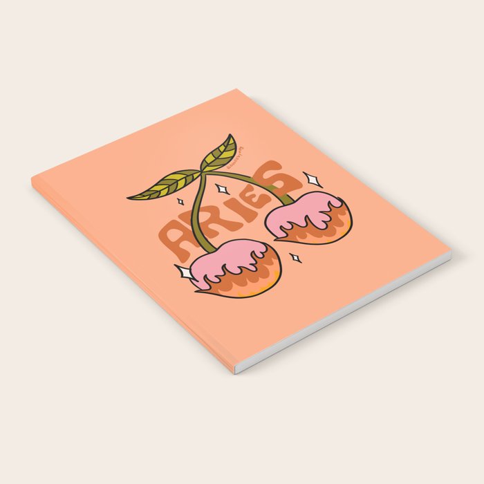 Aries Cherries Notebook Gallery Image 2