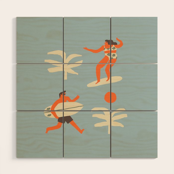 Always sunny in Bali Wood Wall Art Gallery Image 1