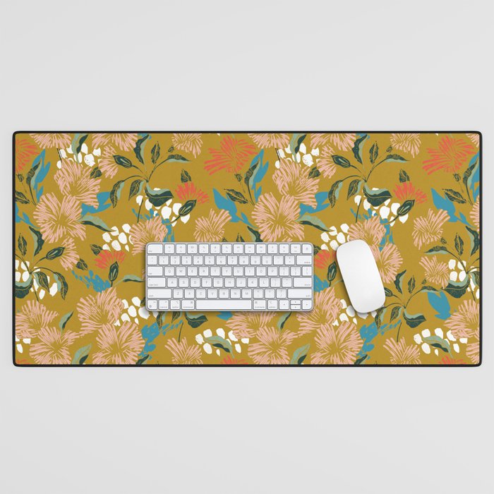 Flowering sweet bloom 02 Desk Mat Gallery Image 1