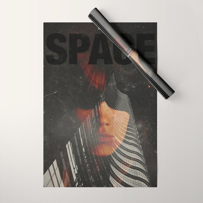 Space1968 Wrapping Paper Gallery Image 1