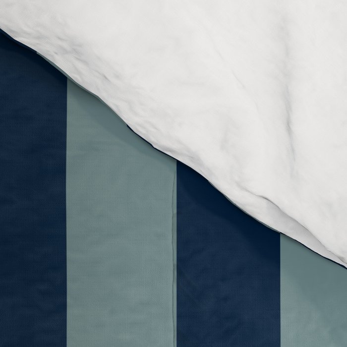 Classic Indigo Blue Cove Stripe Comforter Gallery Image 4