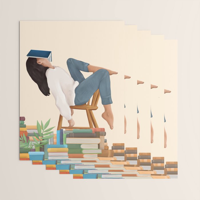 Lost in my books Wrapping Paper Gallery Image 3