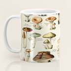 Vintage Mushroom & Fungi Chart by Adolphe Millot Coffee Mug Gallery Image 3