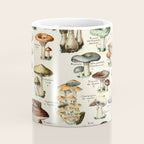 Vintage Mushroom & Fungi Chart by Adolphe Millot Coffee Mug Gallery Image 4