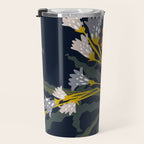 Matisse Flower Vase modern Illustration dark Travel Mug Gallery Image 3