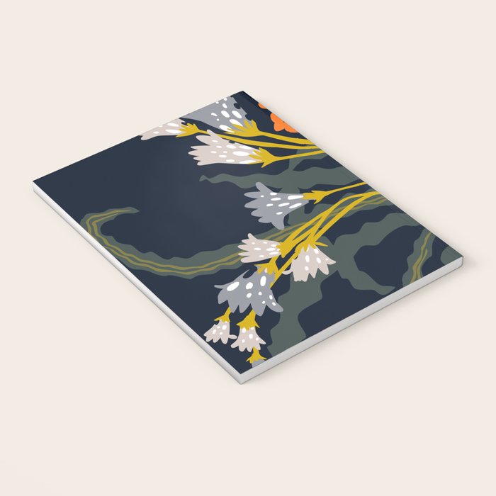 Matisse Flower Vase modern Illustration dark Notebook Gallery Image 3