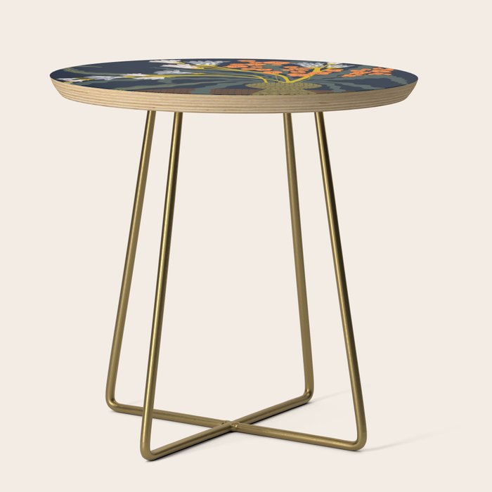 Matisse Flower Vase modern Illustration dark Side Table Gallery Image 1