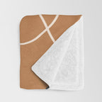 Minimal Colorful Abstract Shapes 1 Throw Blanket Gallery Image 3