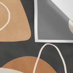 Minimal Colorful Abstract Shapes 1 Wall Tapestry Gallery Image 3