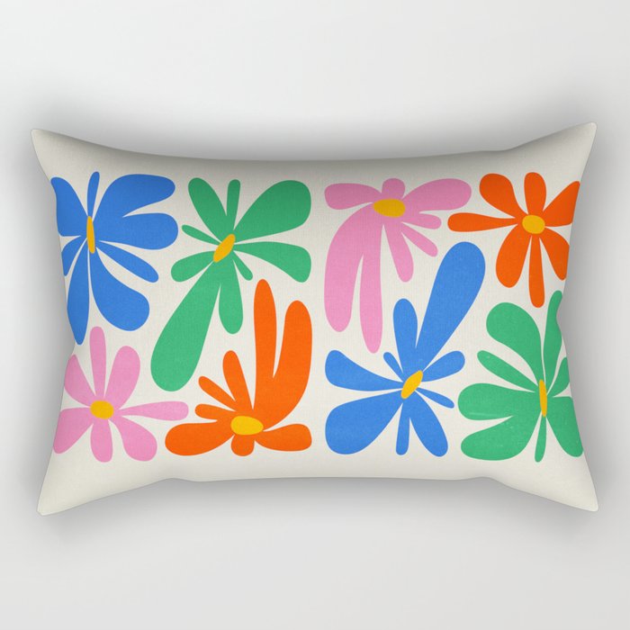 Bloom: Matisse Color Series 01 Rectangular Pillow Gallery Image 1
